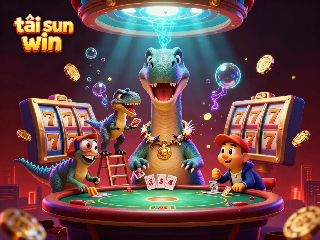 Engage with the vibrant world of tải sun win, where the dynamic brontosaurus and clever raptor bring excitement to casino gameplay.