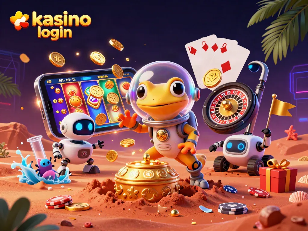 Engage with kaasino login to access exciting games and bonuses through a dynamic Martian casino adventure.